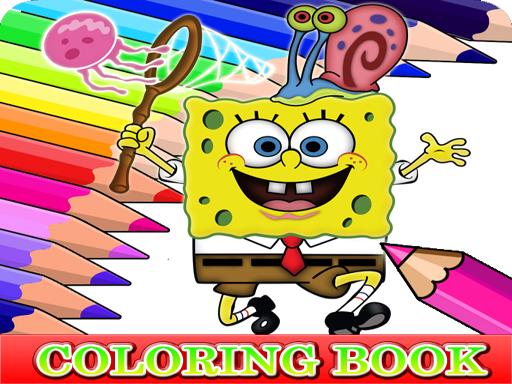 Coloring Book for Spongebob - free online Browser game