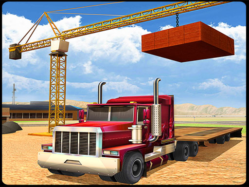 Heavy Loader Excavator Simulator Heavy Cranes Game - free online Browser game