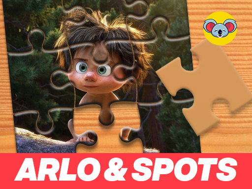 Arlo & Spots Jigsaw Puzzle Planet - free online Browser game