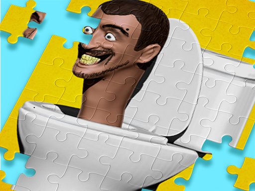 Skibidi Jigsaw Puzzle - free online Browser game
