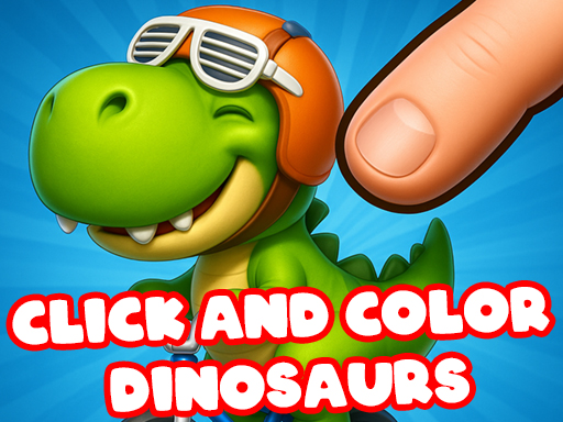 Click And Colors Dinosaurs - free online Browser game