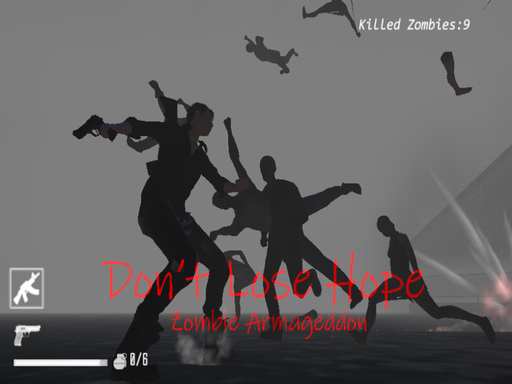 Do not Lose Hope Zombie Armageddon - free online Browser game