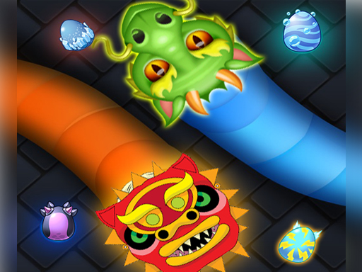 Slither Dragon.io - free online Browser game