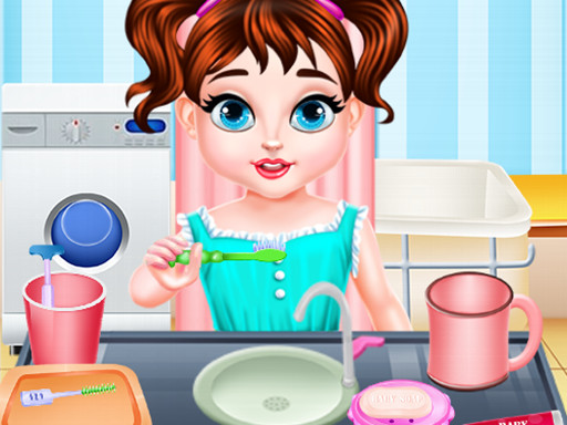 Baby Taylor Morning Brush - free online Browser game