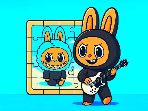 Labubu Puzzle Challenge - free online Browser game