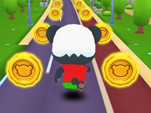 Panda Subway Surfer - free online Browser game