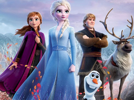 Frozen 2 Jigsaw - free online Browser game