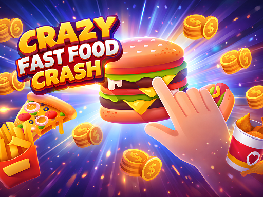 Crazy Fast Food Crash - free online Browser game