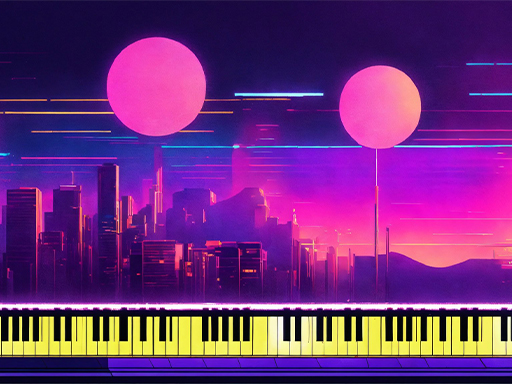 Piano Game star 5 - free online Browser game