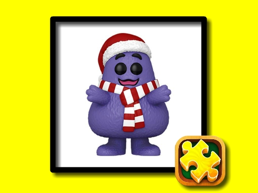 Grimace Puzzles Time - free online Browser game
