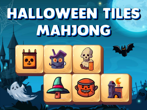 Halloween Tiles Mahjong - free online Browser game