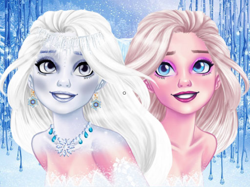 New Makeup Snow Queen Elsa - free online Browser game