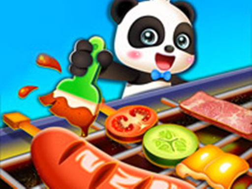 Cute Panda Cooks Food - free online Browser game