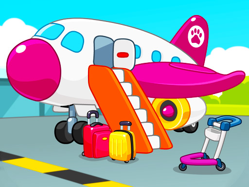 Kids Airport Adventure Game - free online Browser game