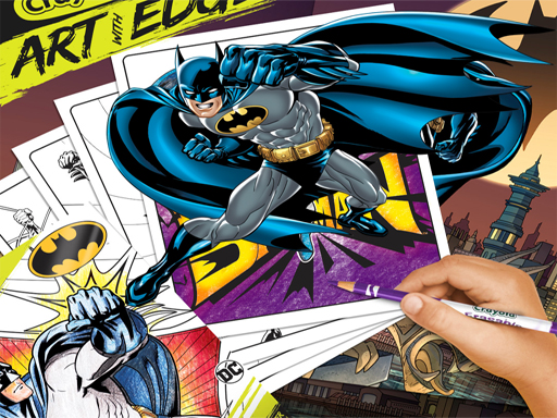 Coloring Book for Batman - free online Browser game