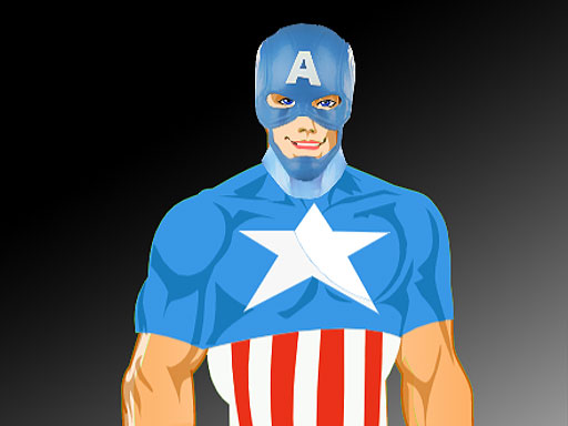 Captain America Dressup - free online Browser game