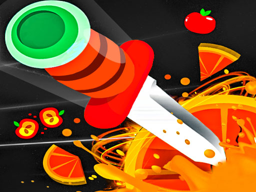 Flippy Knife Hit Dash - free online Browser game