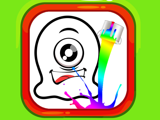 Coloring Book: Alien Family - free online Browser game