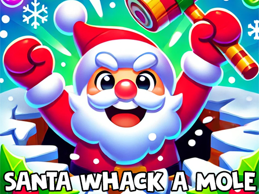Santa Whack a Mole - free online Browser game