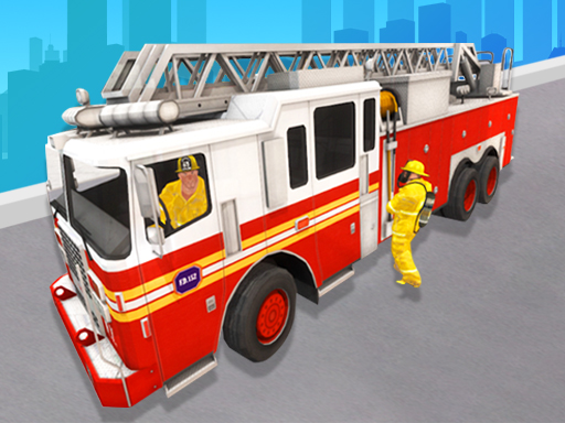 City Rescue Fire Truck Games - free online Browser game
