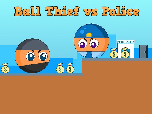 Ball Thief vs Police - free online Browser game