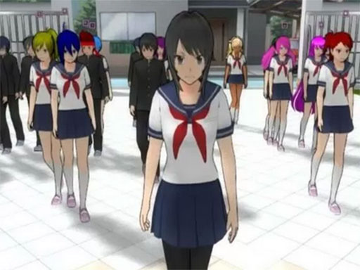 Sakura School Girl Yandere Simulator - free online Browser game