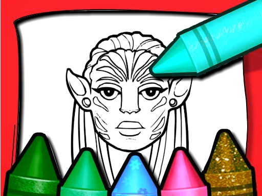 Avatar Coloring Book - free online Browser game