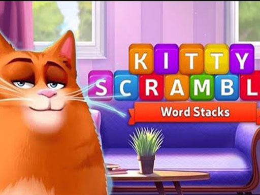 Kitty Scramble Stack Word - free online Browser game
