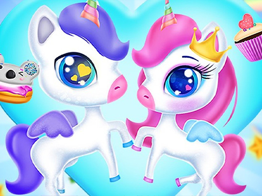 Unicorns Birthday Surprise - free online Browser game