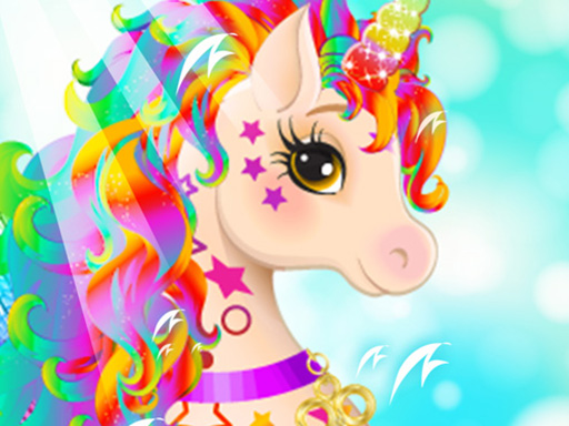 Unicorn For girls Dress up - free online Browser game