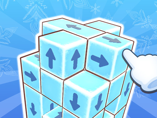 New Years Cube in 3D - free online Browser game