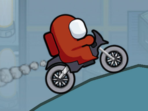 Among Us Motor Bike Challenge - free online Browser game