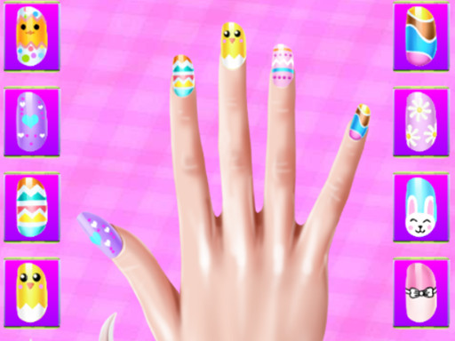 Easter Nails Design - free online Browser game