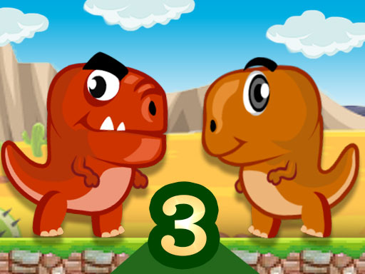 Dino Meat Hunt Dry Land - free online Browser game