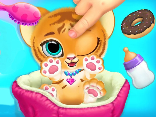 Baby Tiger Care - free online Browser game