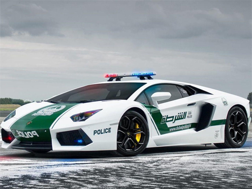 Police Cars Jigsaw Puzzle - free online Browser game