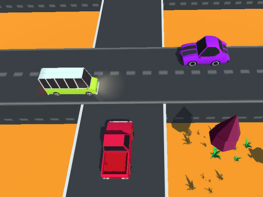 Highway Cross: Traffic Racing - free online Browser game