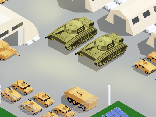 Tank Army Parking - free online Browser game