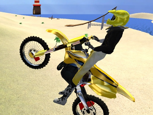 Moto Beach - free online Browser game