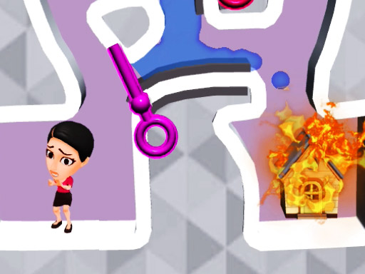 Pin Water Rescue - free online Browser game