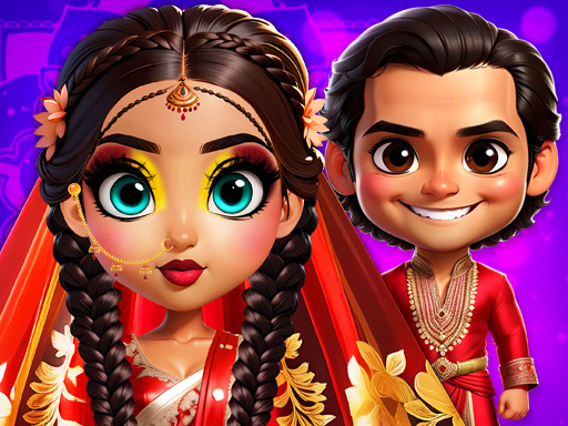 Asoka Makeup Indian Bride - free online Browser game