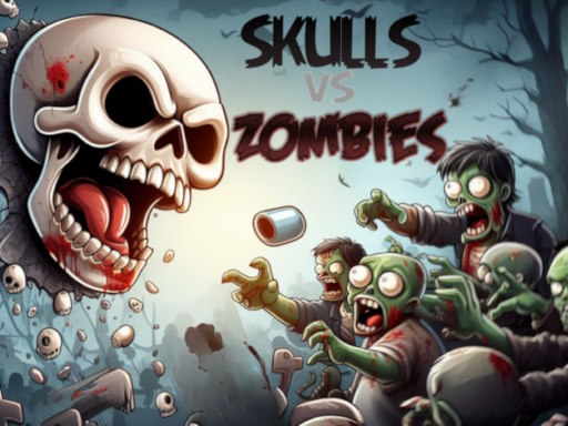 Skull vs Zombies - free online Browser game