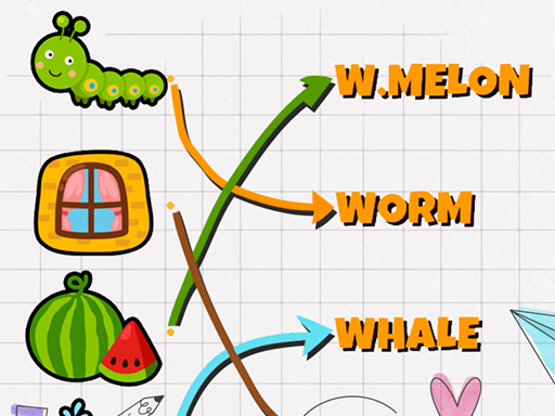 Match Pictures To Words - free online Browser game
