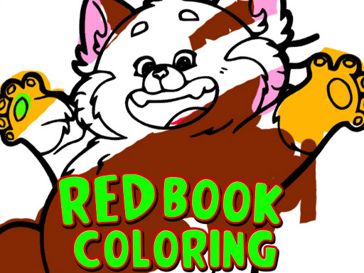 Red Coloring Book - free online Browser game