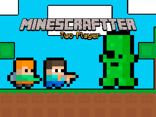 Minescraftter Two Player - free online Browser game
