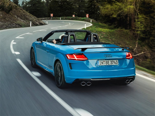 Audi TTS Roadster Puzzle - free online Browser game