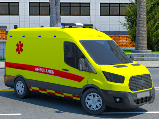Emergency Ambulance Driving Game - free online Browser game