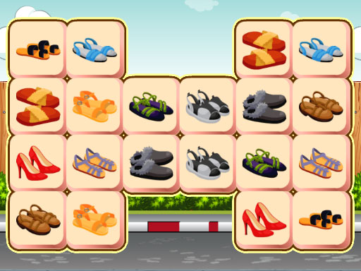 Girls Sandals Mahjong - free online Browser game