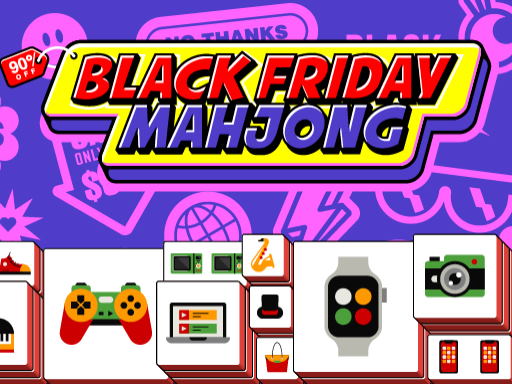 Black Friday Mahjong - free online Browser game