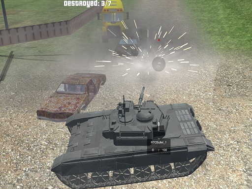 Tank Shooting Simulator - free online Browser game